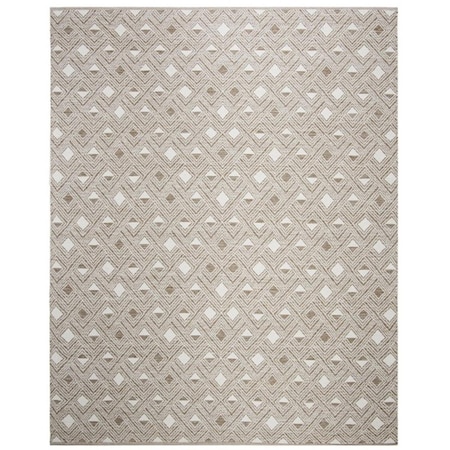 Safavieh 5 x 8 ft. Medium Rectangle Montauk Hand Woven Rug, Beige and Ivory MTK614R-5
